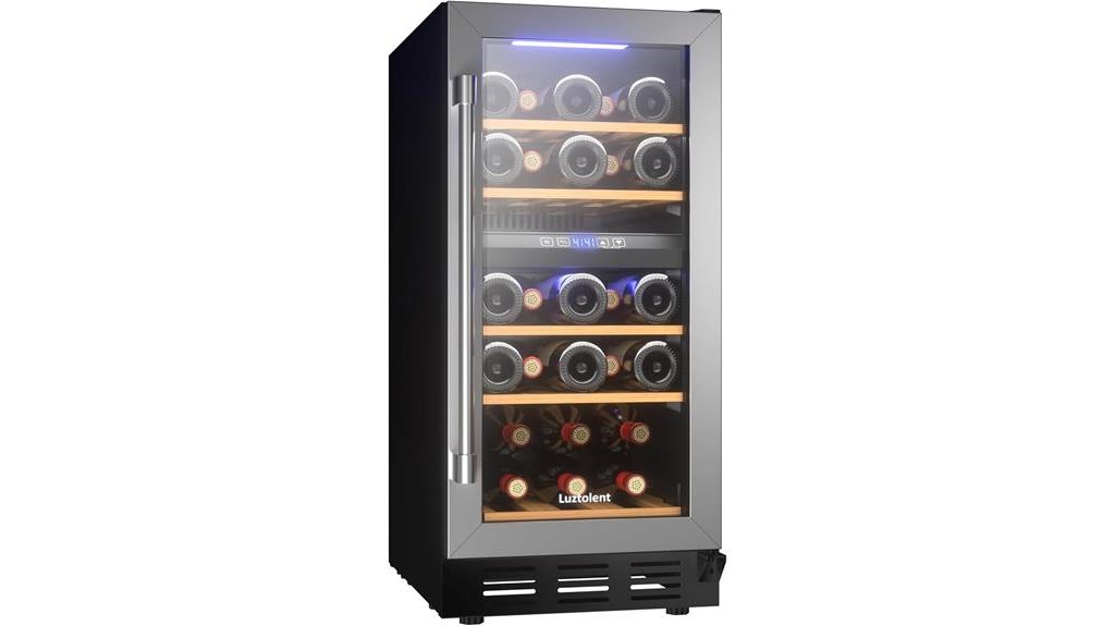 26 bottle wine cellar compressor cooler