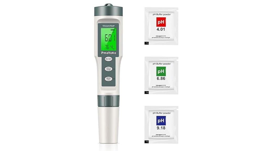 accurate digital ph meter