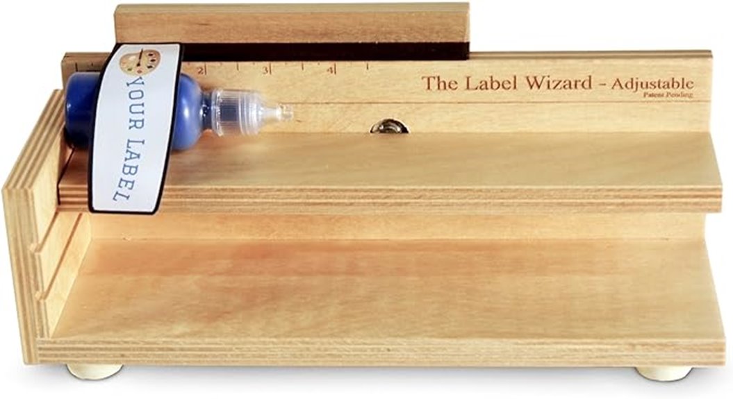 adjustable label creation tool