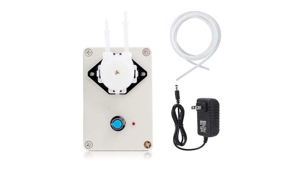 adjustable peristaltic dosing pump