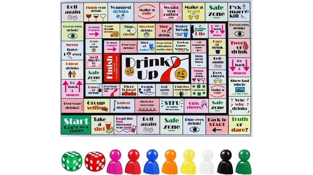 adult drinking board games