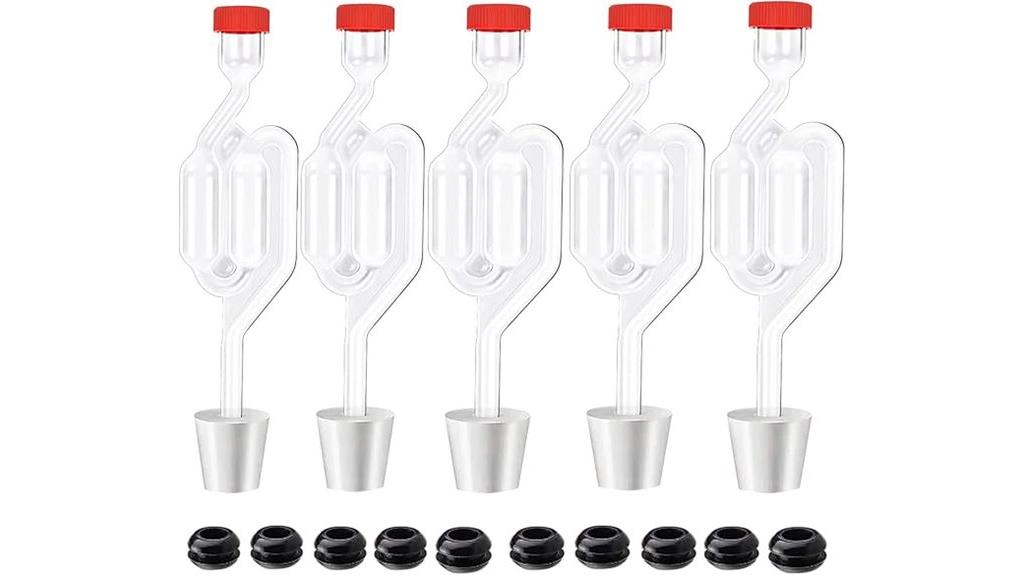 airlock stopper grommets brewing