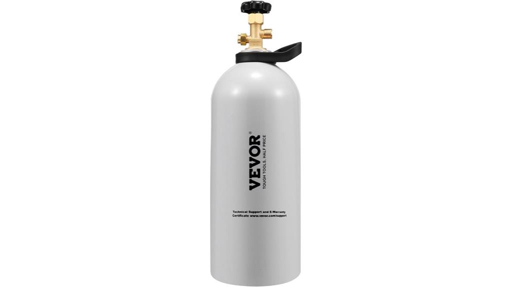 aluminum alloy co2 tank 10 lbs