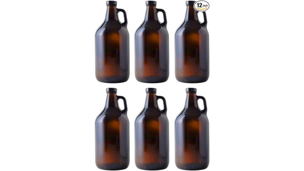 amber growlers case six