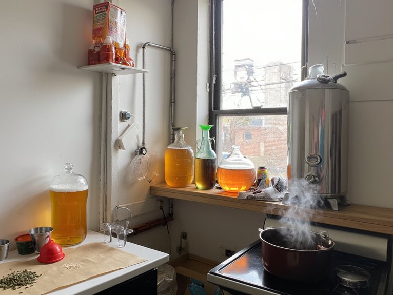 apartment friendly beer brewing