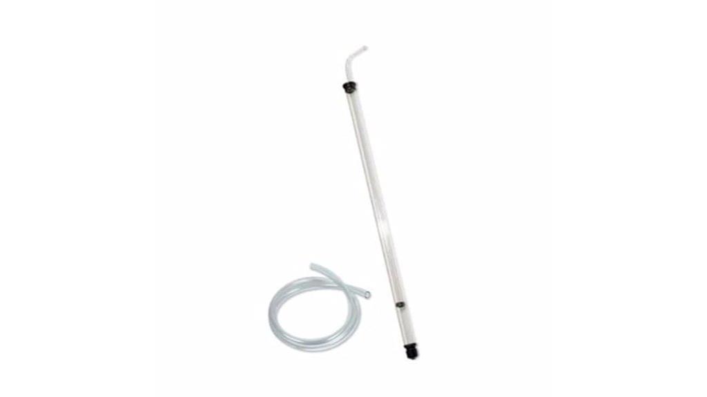 auto siphon with tubing
