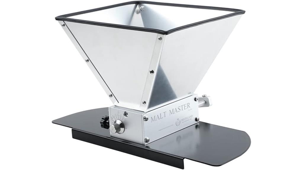 barley grain mill brewer