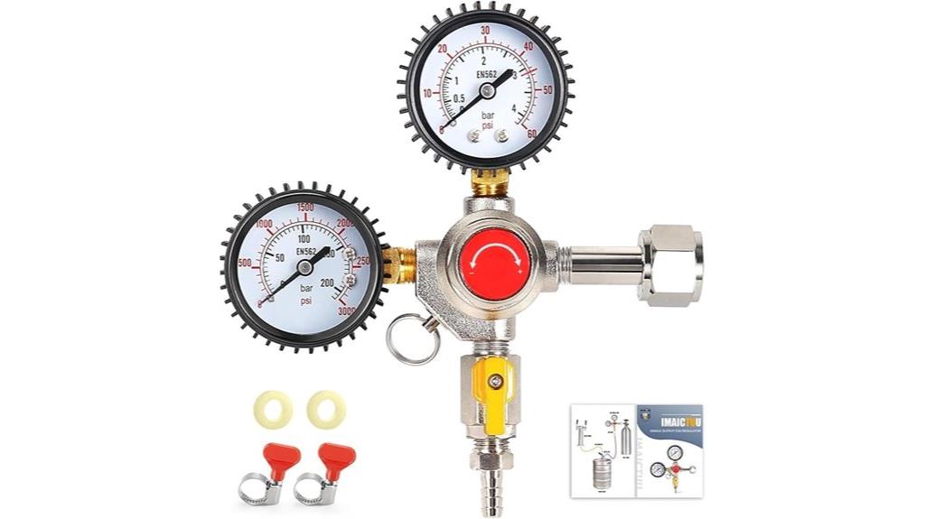 beer kegerator co2 regulator cga 320