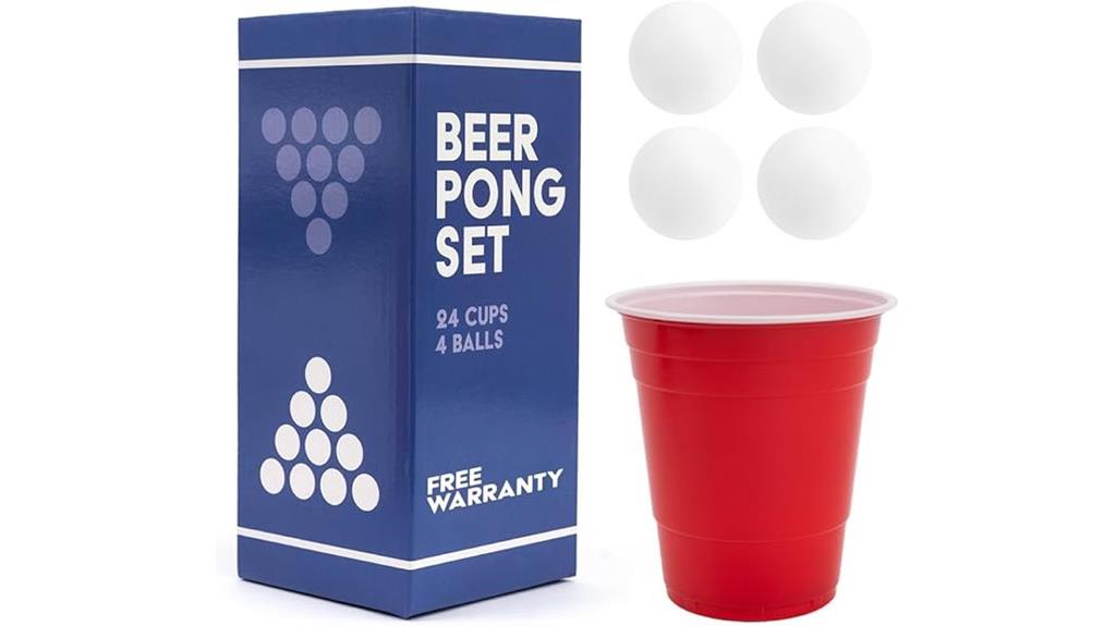 beer pong game supplies