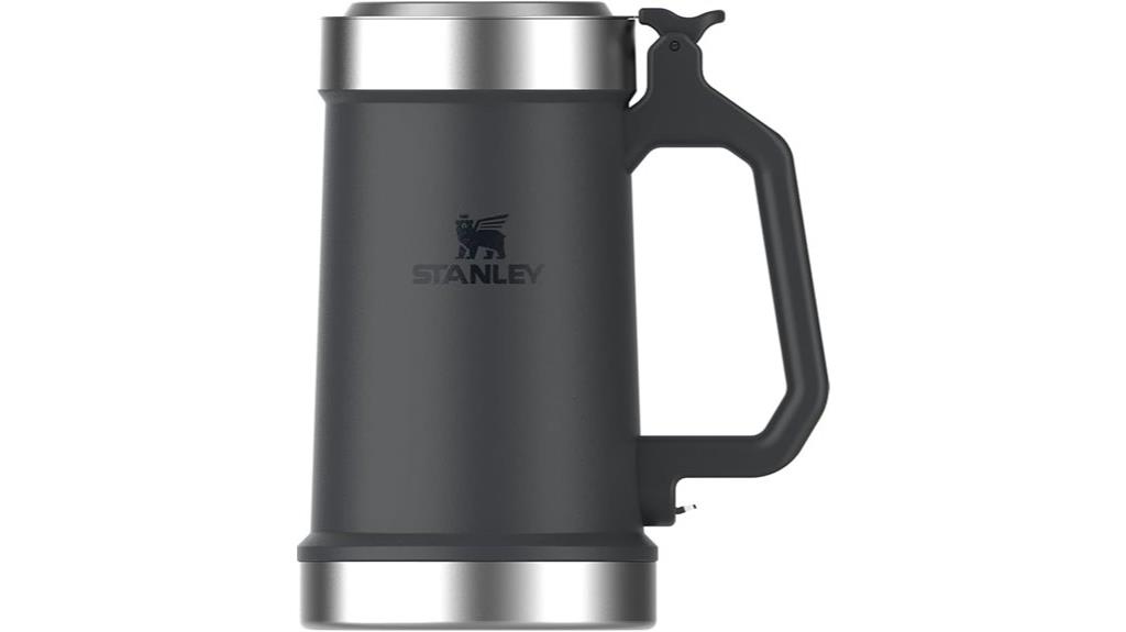 beer stein with opener