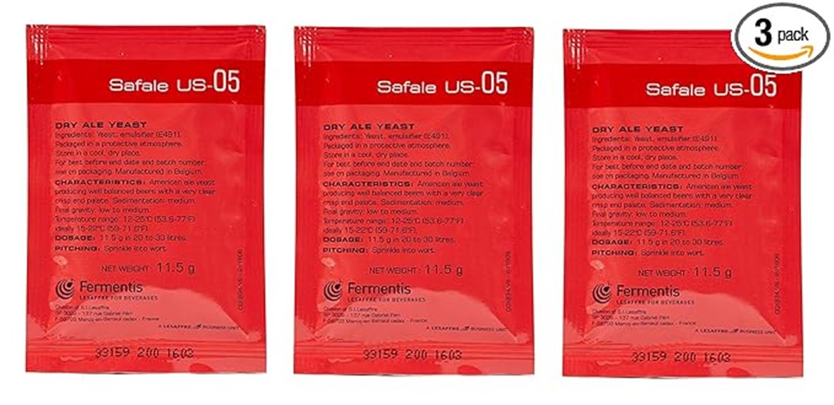 beer yeast pack trio