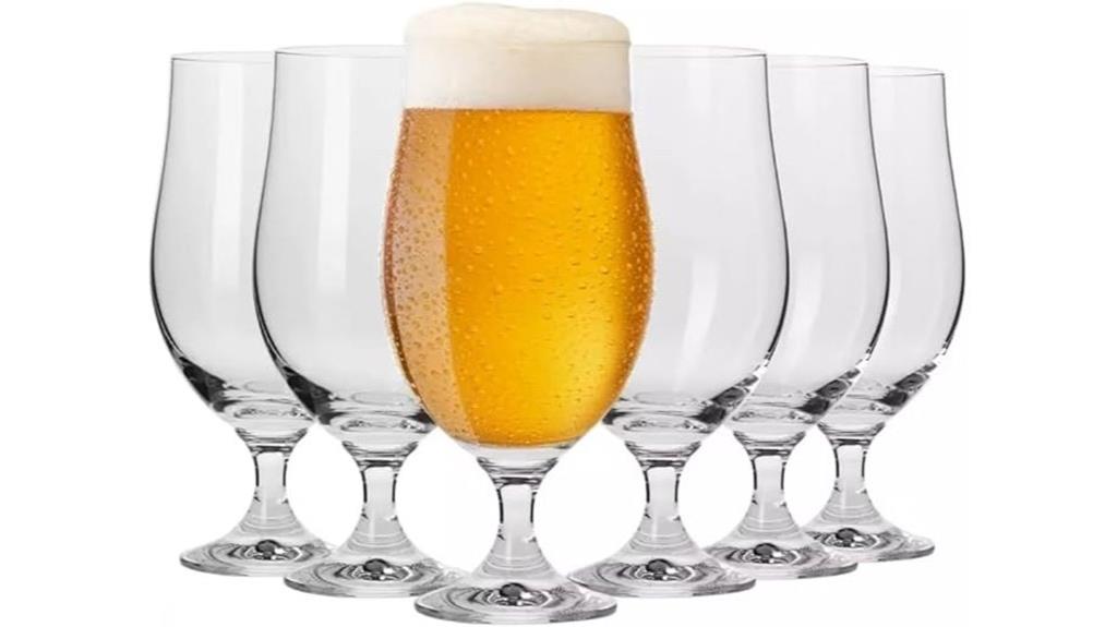 belgian style beer glasses