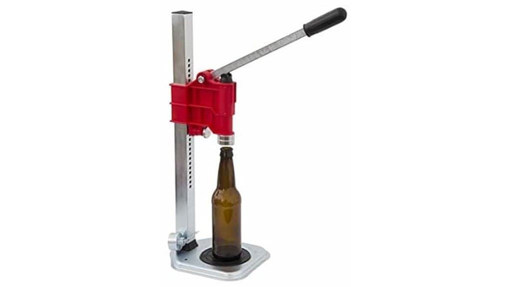 bench top bottle capper kit