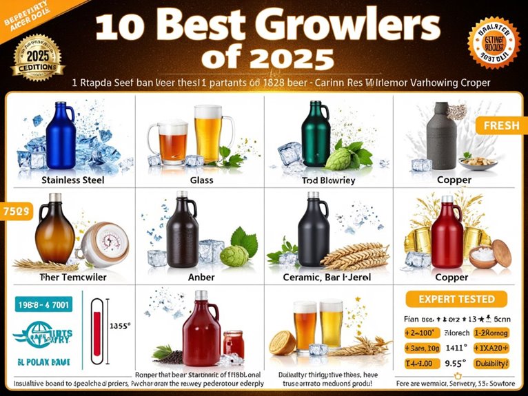 best beer growlers 2025