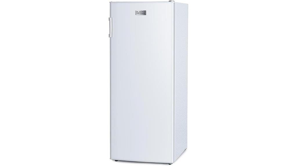 black decker upright freezer model