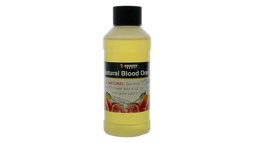 blood orange beer flavoring