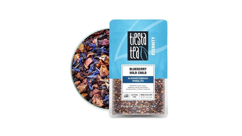 blueberry wild child herbal tea