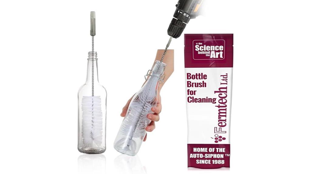 bottle cleaning drill attachment