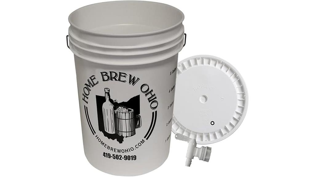 bottling bucket with spigot