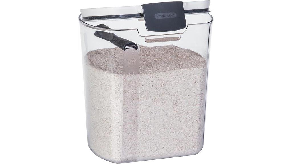 bpa free flour storage container