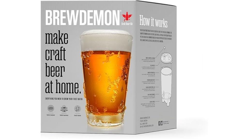 brewdemon conical fermenter kit