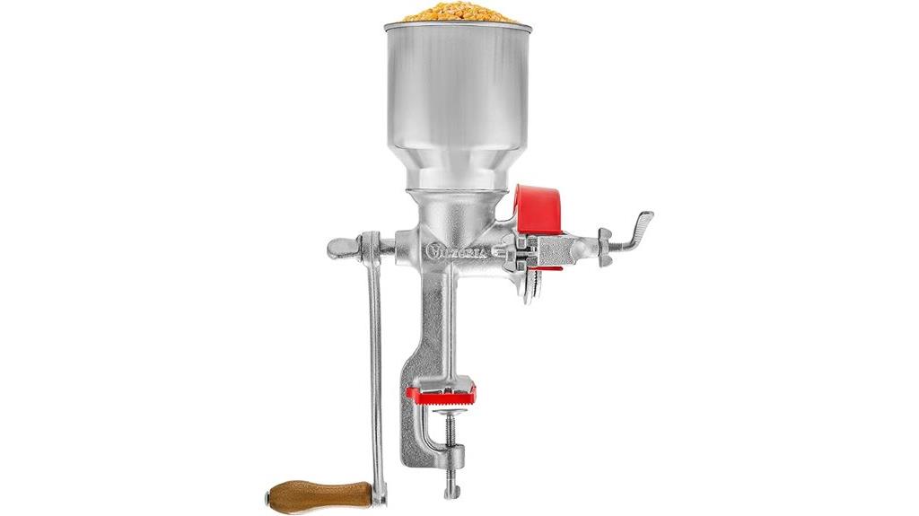 cast iron grain mill