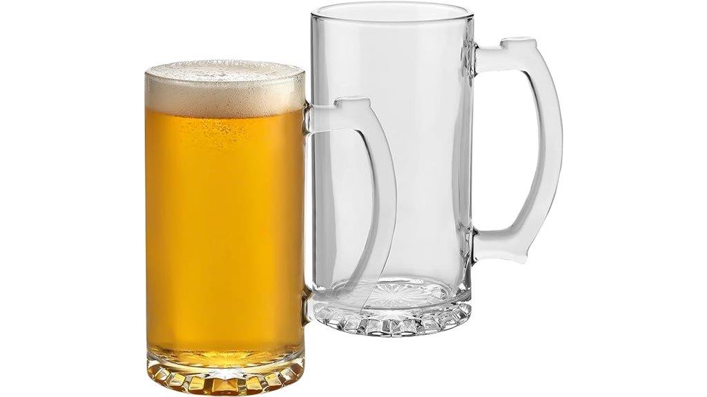classic beer mug set