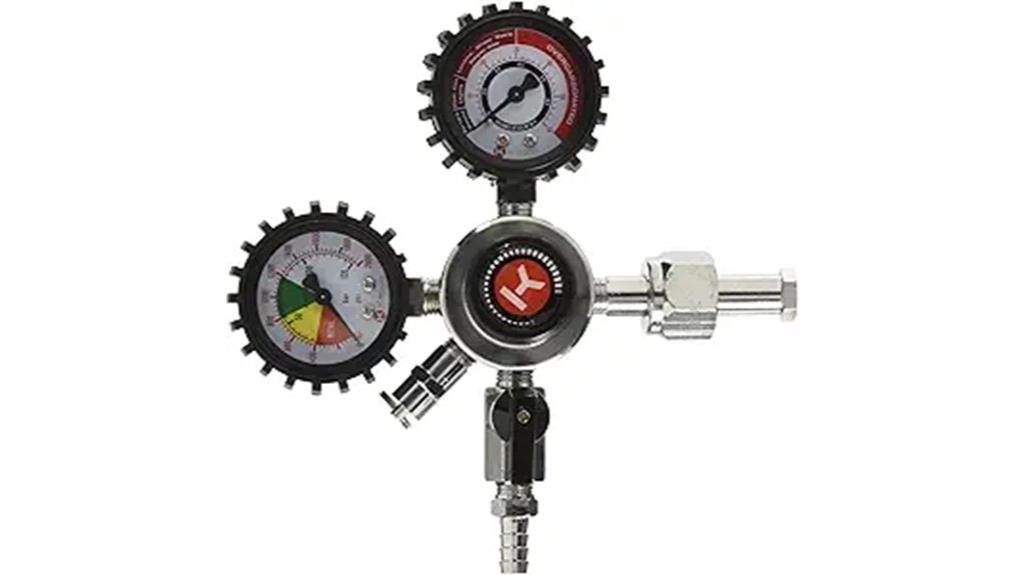 commercial grade co2 beer regulator
