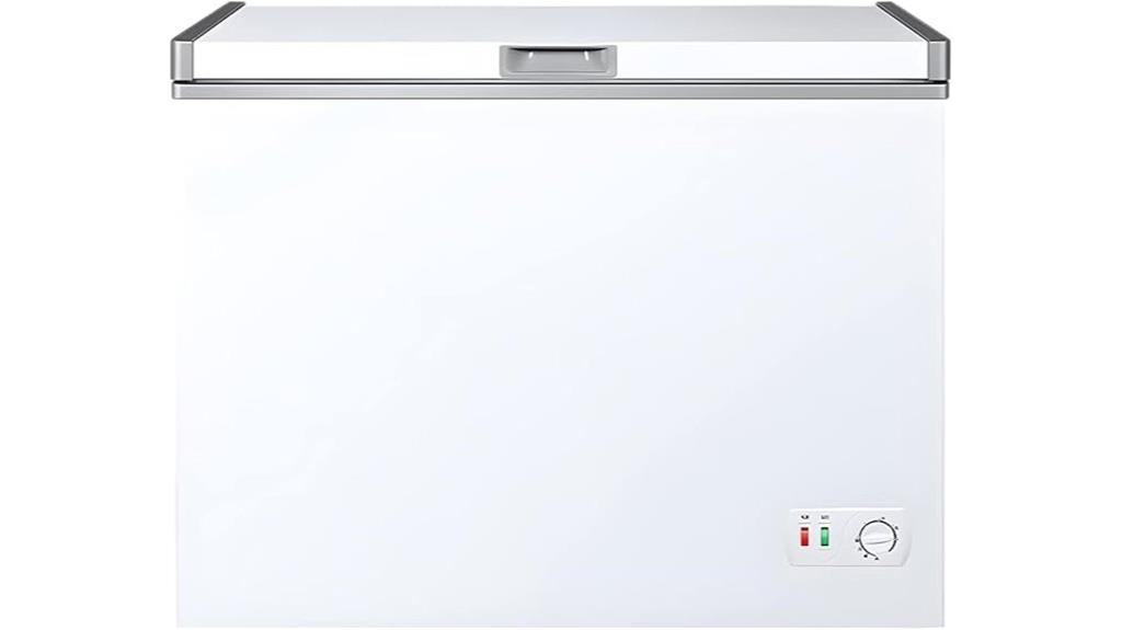 compact adjustable temperature freezer