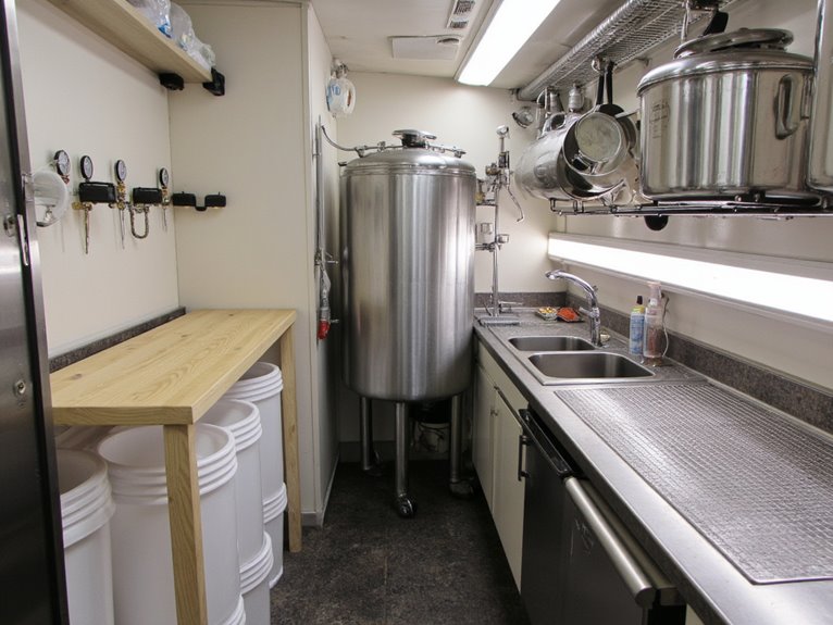 compact brewing area tips