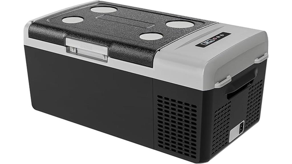 compact electric cooler refrigerator