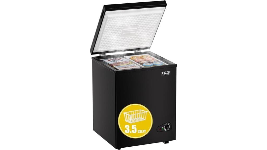 compact energy efficient freezer