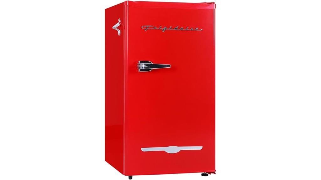 compact retro fridge chiller