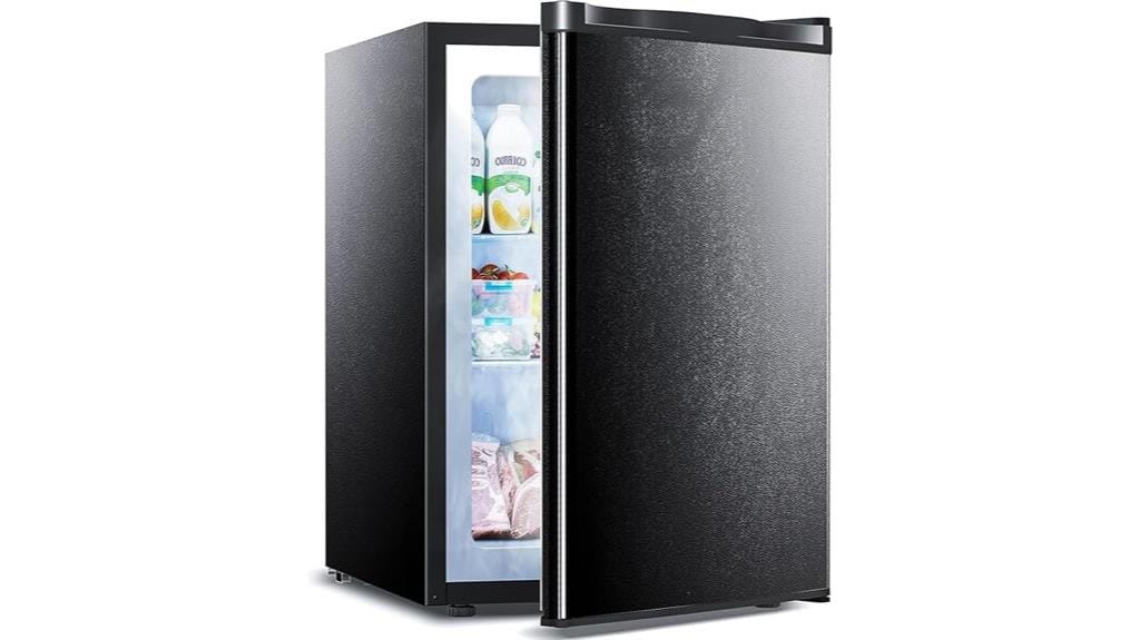 compact upright freezer model