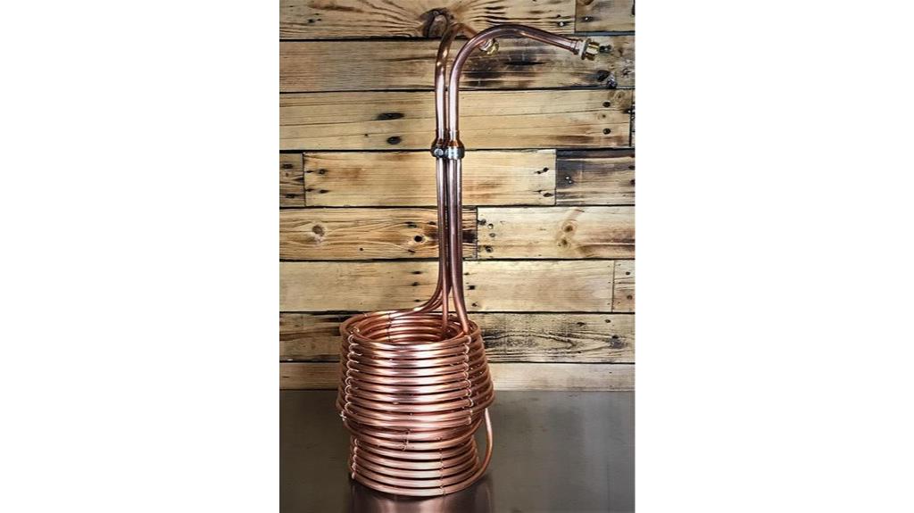copper immersion wort chiller