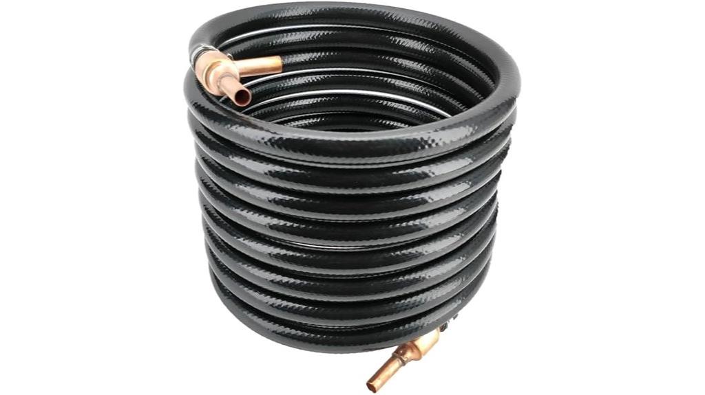 counterflow wort cooling system