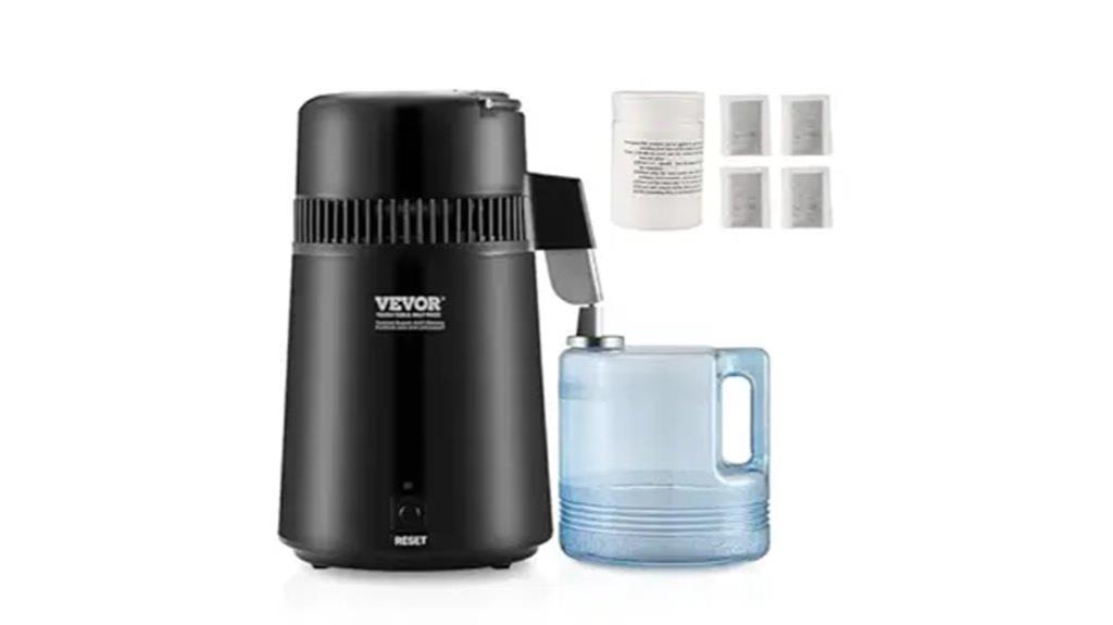 countertop stainless steel distiller