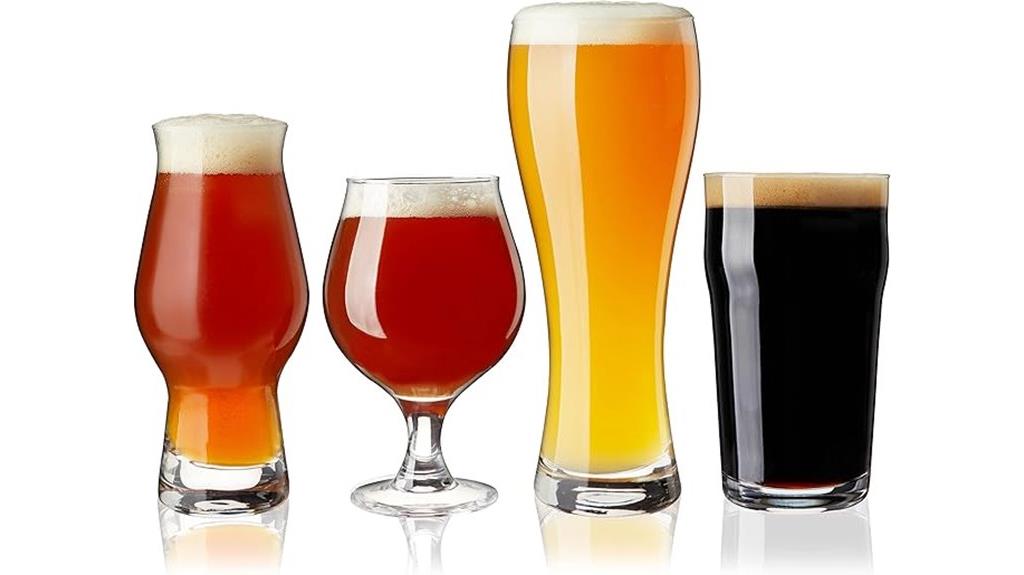 craft beer tasting glasses