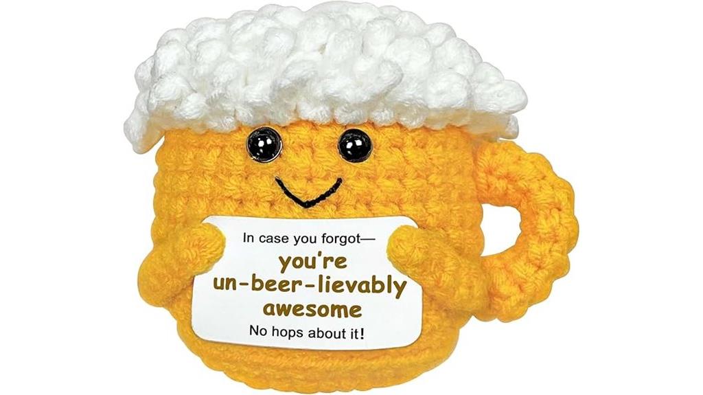 crochet gifts for beer lovers