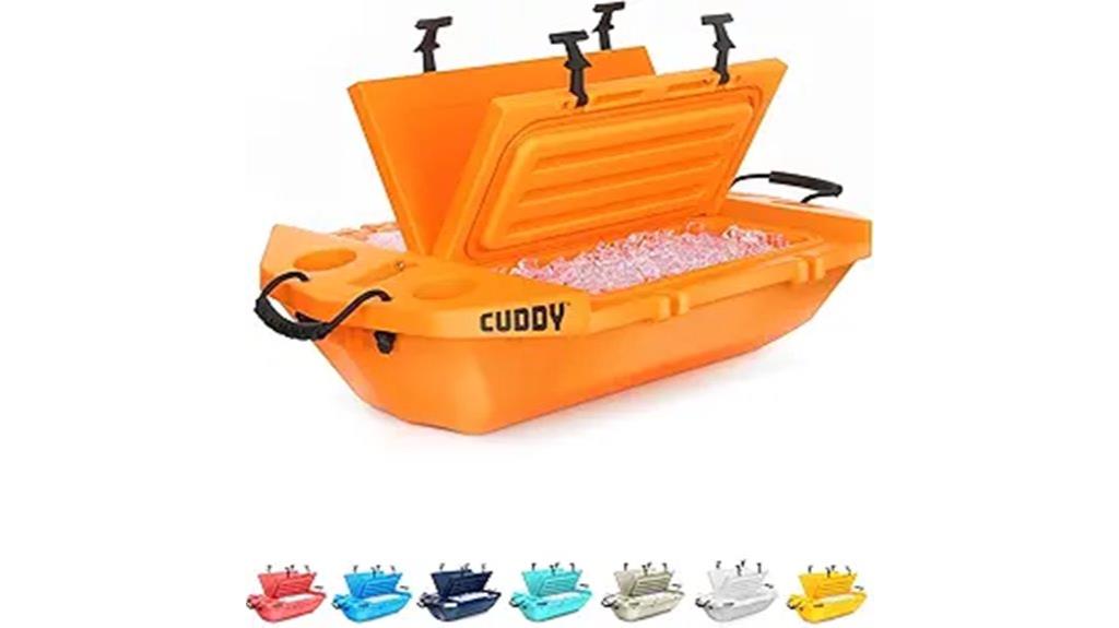 cuddy cooler and storage