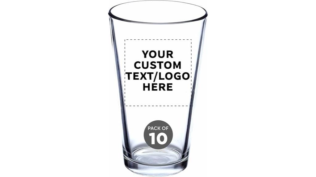 custom pint glass set