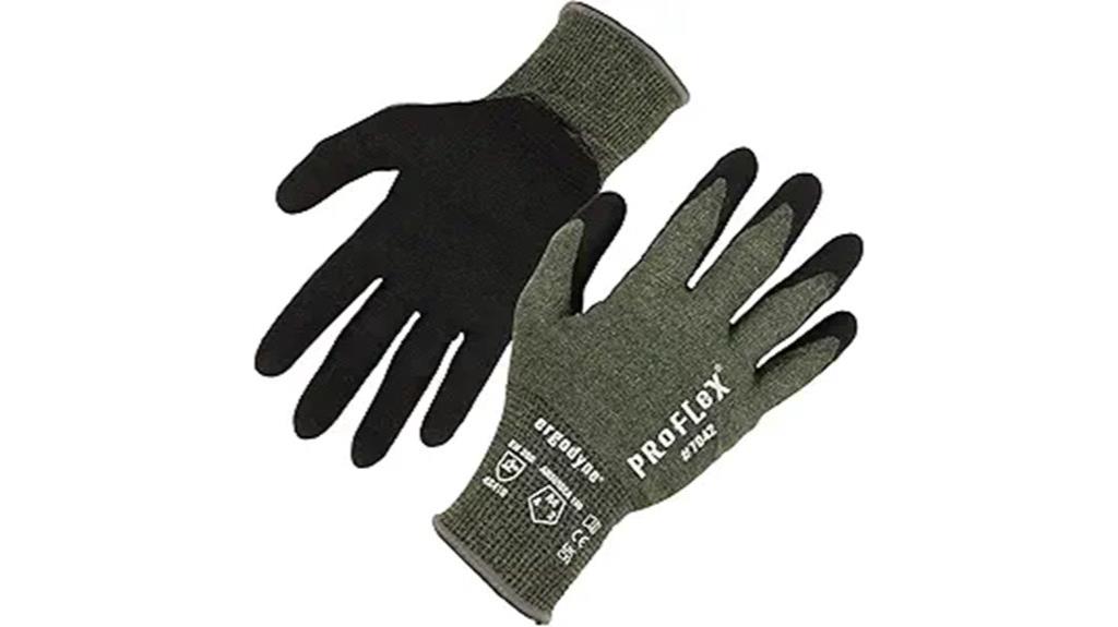 cut resistant work gloves ansi a4