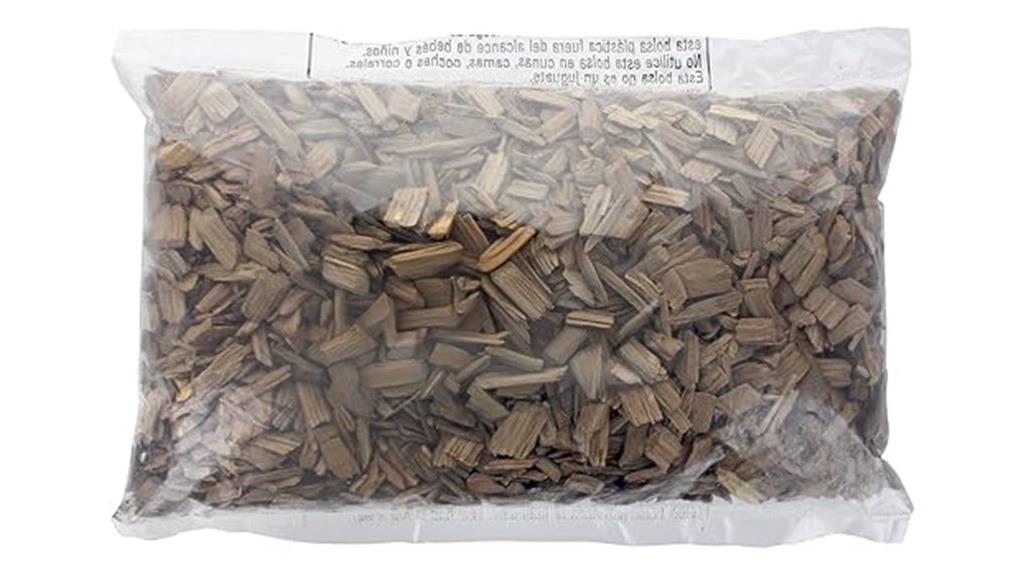 dark toasted oak chips