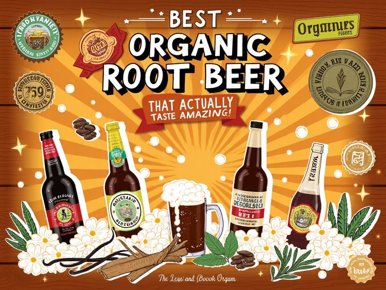 delicious organic root beers