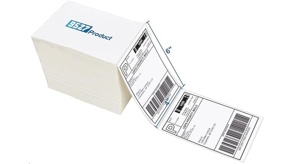 direct thermal shipping labels