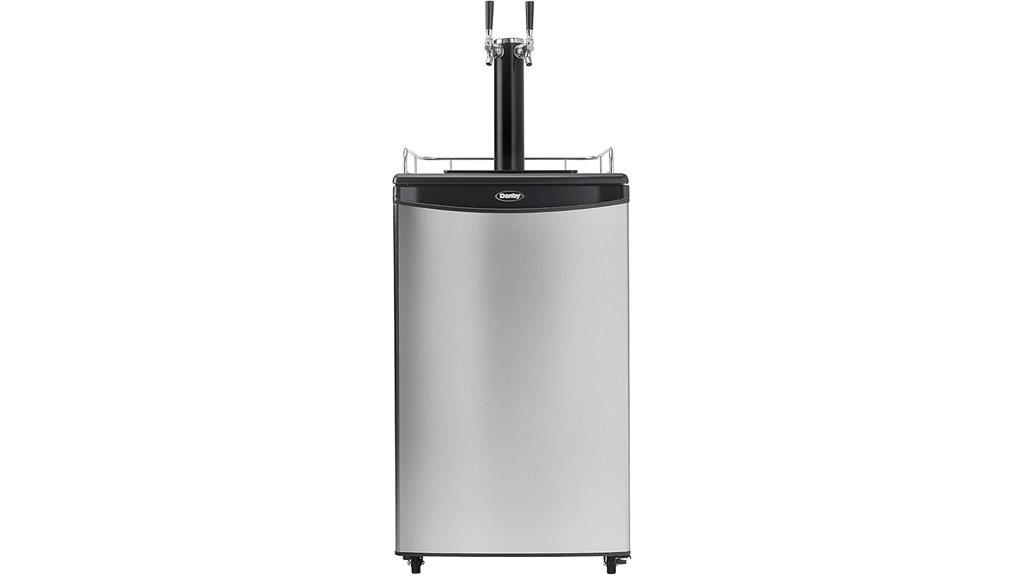 double tap kegerator system