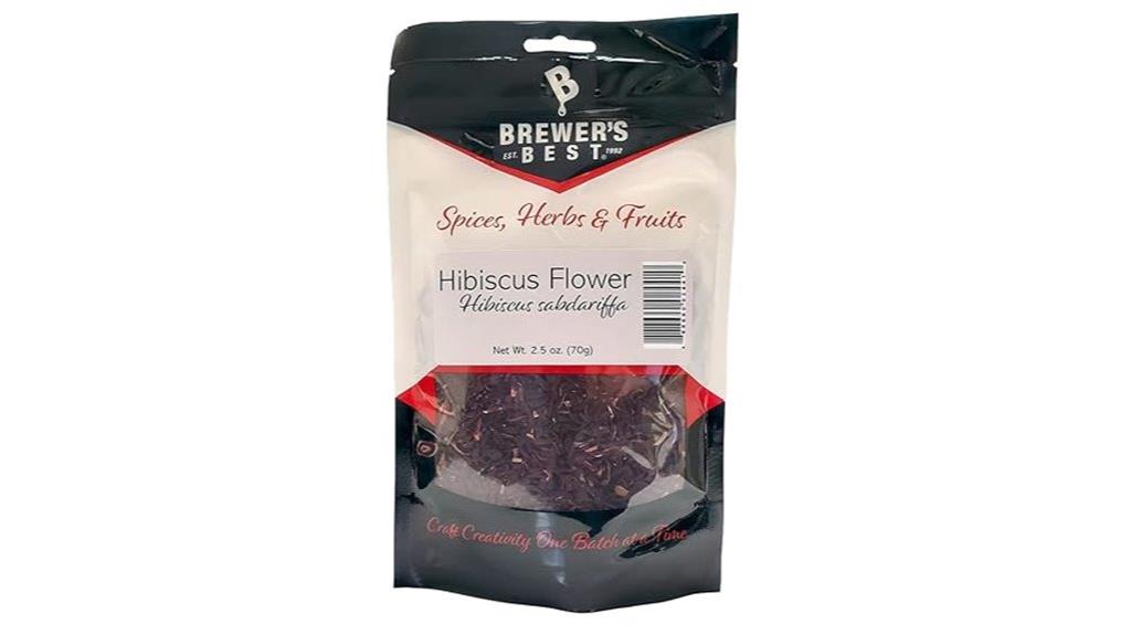 dried hibiscus flower herbal brewing ingredient