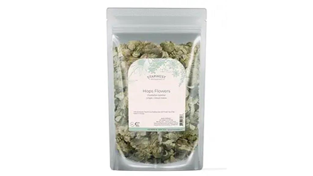 dried hops flowers whole pouch
