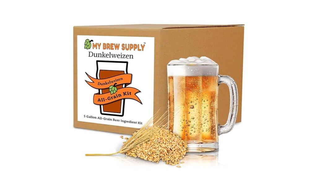 dunkelweizen all grain brewing kit