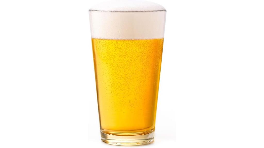 durable pint glass set